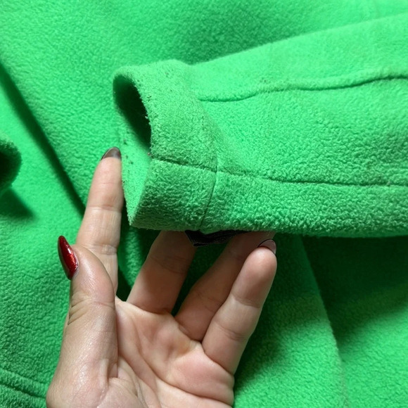The North Face Green Fleece Zip Up - Picture 9 of 11